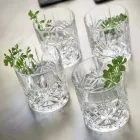 Bicchiere Double Old Fashioned Vintage Design Eco Cristallo 12 Pezzi - Cantabile Viadurini