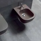 Bidet Sospeso di Design Made in Italy in Ceramica Trabia Viadurini