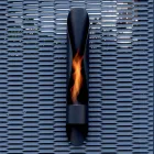 Biocamino da Parete di Design Tubolare e Moderno in Acciaio Nero - Jackson Viadurini