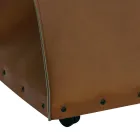 Borsa Portalegna in Ecopelle con Ruote Made in Italy - Lumaca Viadurini