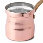 Caffettiera Turca in Rame Stagnato a Mano Design Made in Italy - Gianlorenzo Viadurini