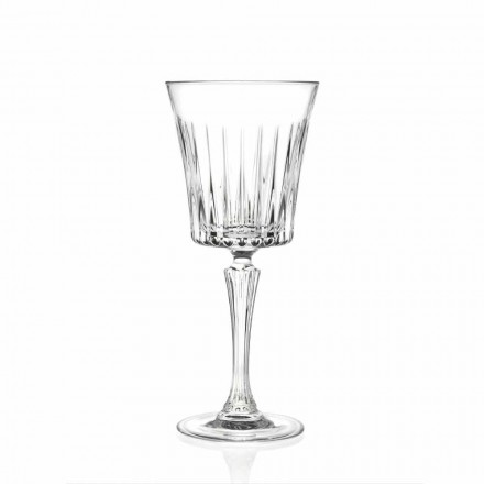 Calici da Vino e Cocktail di Lusso Design in Cristallo Eco 12 Pezzi - Senzatempo Viadurini