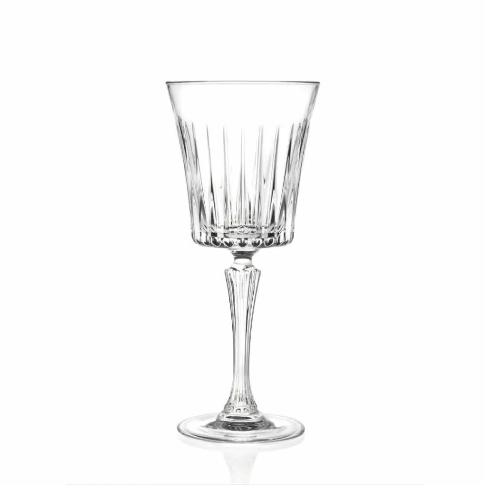 Calici da Vino e Cocktail di Lusso Design in Cristallo Eco 12 Pezzi - Senzatempo Viadurini