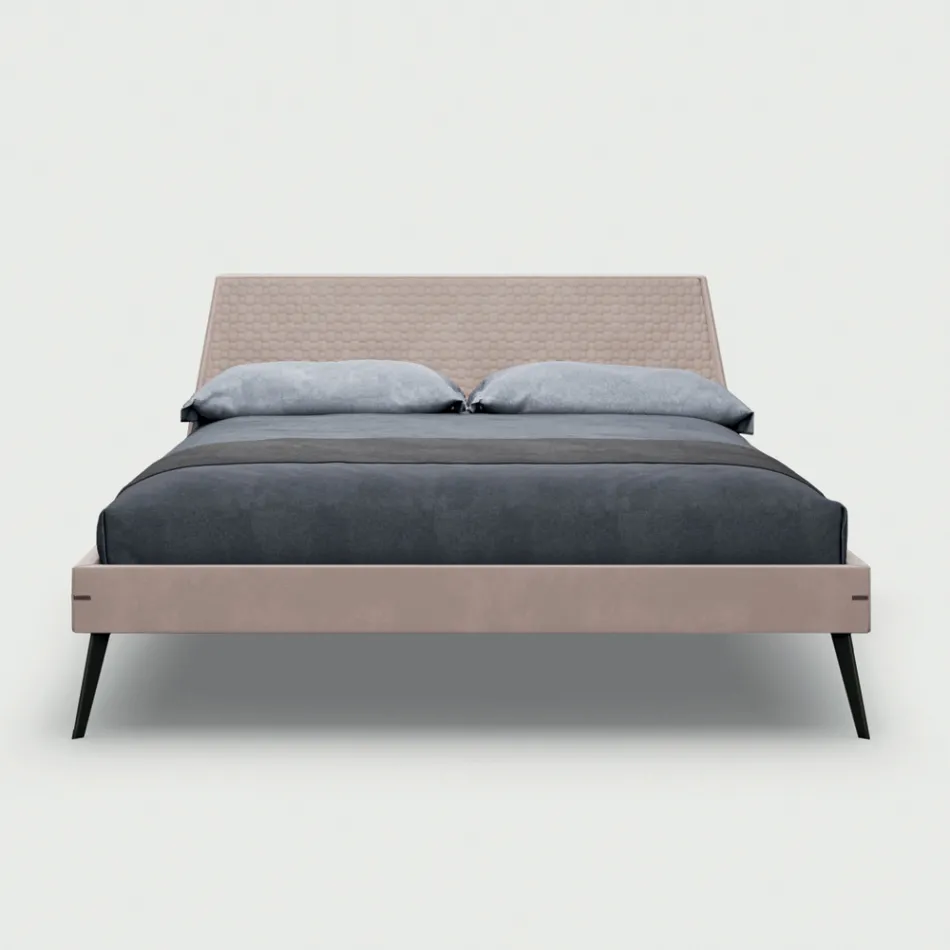 Camera da Letto a 4 Elementi Design Moderno Realizzato in Italia - Elettrica Viadurini