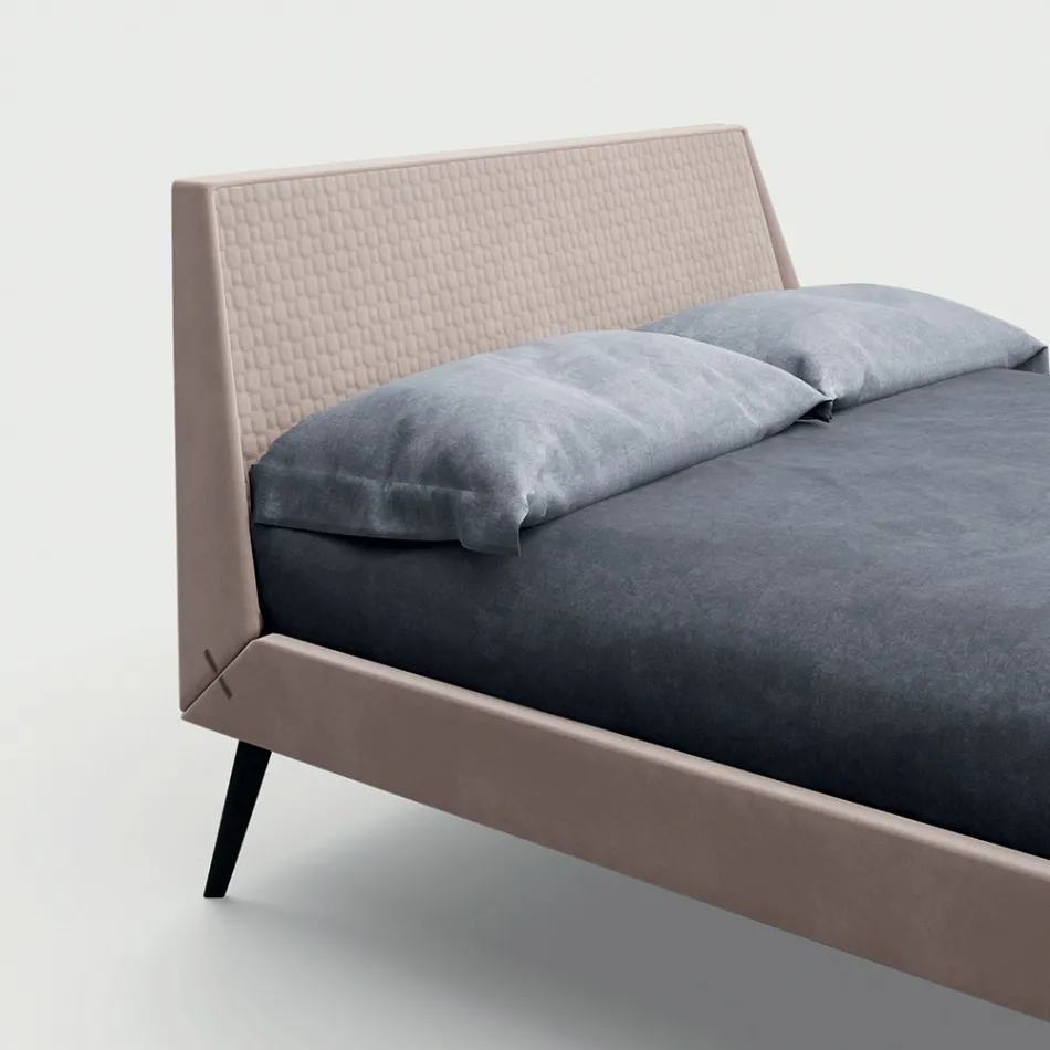 Camera da Letto a 4 Elementi Design Moderno Realizzato in Italia - Elettrica Viadurini