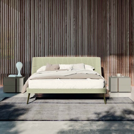Camera da Letto a 4 Elementi Stile Moderno Made in Italy Alta Qualità - Minorco Viadurini