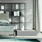 Camera da Letto a 5 Elementi Moderni Realizzata in Italia Alta Qualità - Rieti Viadurini