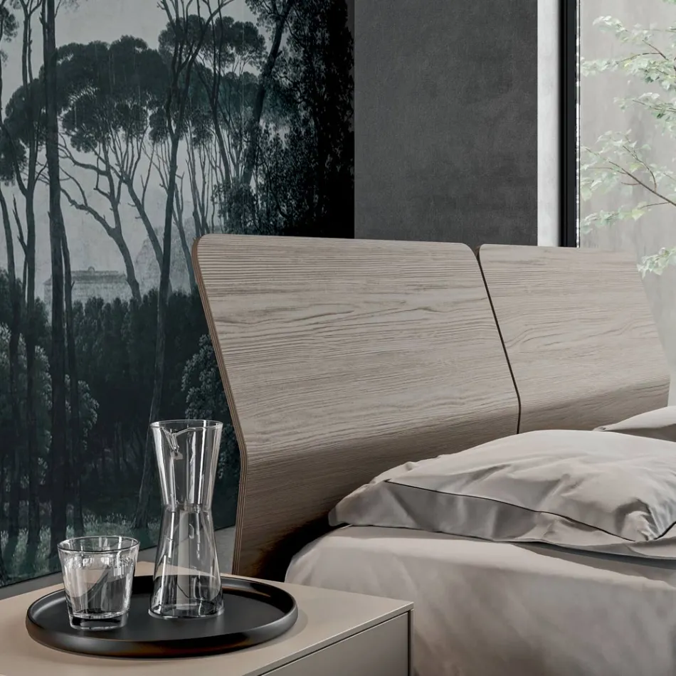 Camera da Letto Completa a 4 Elementi Made in Italy di Alta Qualità - Odema Viadurini