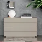 Camera da Letto Completa a 4 Elementi Made in Italy di Alta Qualità - Odema Viadurini