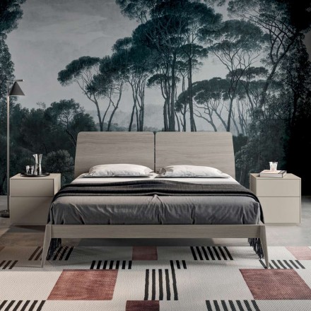 Camera da Letto Completa a 4 Elementi Made in Italy di Alta Qualità - Odema Viadurini