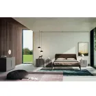 Camera da Letto Completa a 5 Elementi in Stile Moderno Made in Italy - Savanna Viadurini