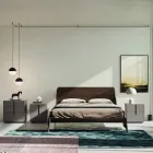 Camera da Letto Completa a 5 Elementi in Stile Moderno Made in Italy - Savanna Viadurini