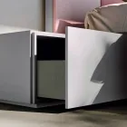 Camera da Letto Completa a 5 Elementi Made in Italy Alta Qualità - Quarzo Viadurini