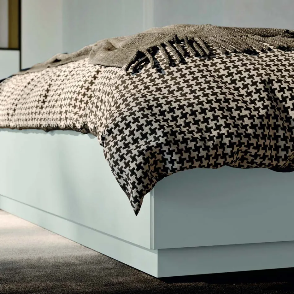 Camera da Letto Completa a 5 Elementi Made in Italy Alta Qualità - Quarzo Viadurini