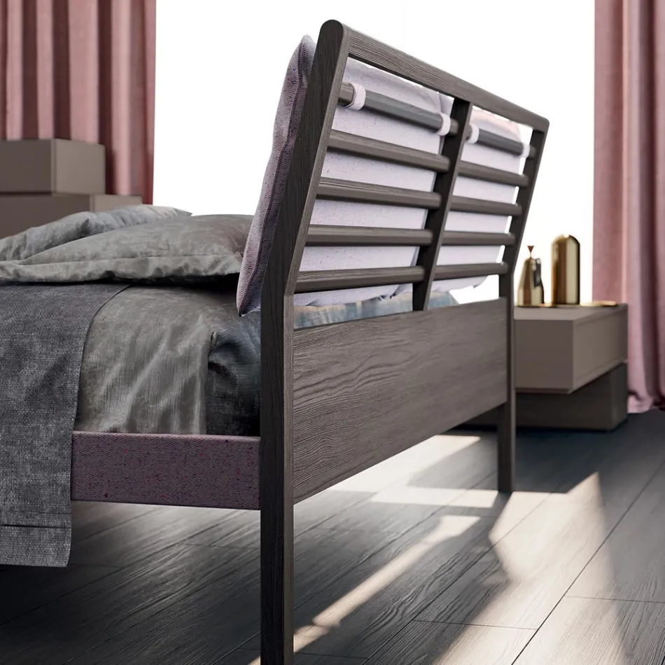Camera da Letto Completa di Lusso a 6 Elementi Realizzata in Italia - Adige Viadurini