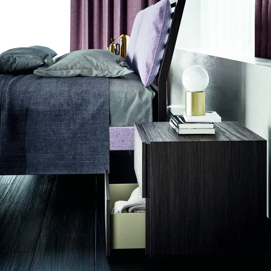 Camera da Letto Completa di Lusso a 6 Elementi Realizzata in Italia - Adige Viadurini