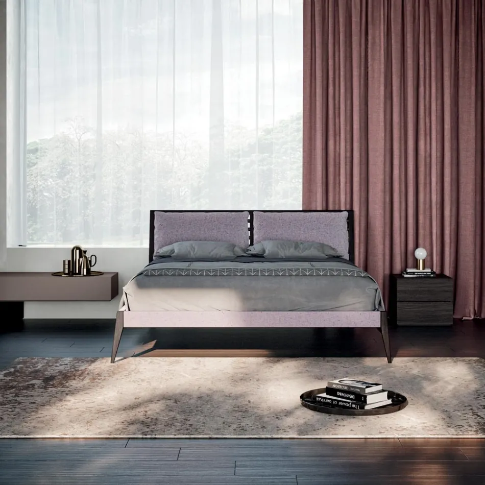 Camera da Letto Completa di Lusso a 6 Elementi Realizzata in Italia - Adige Viadurini