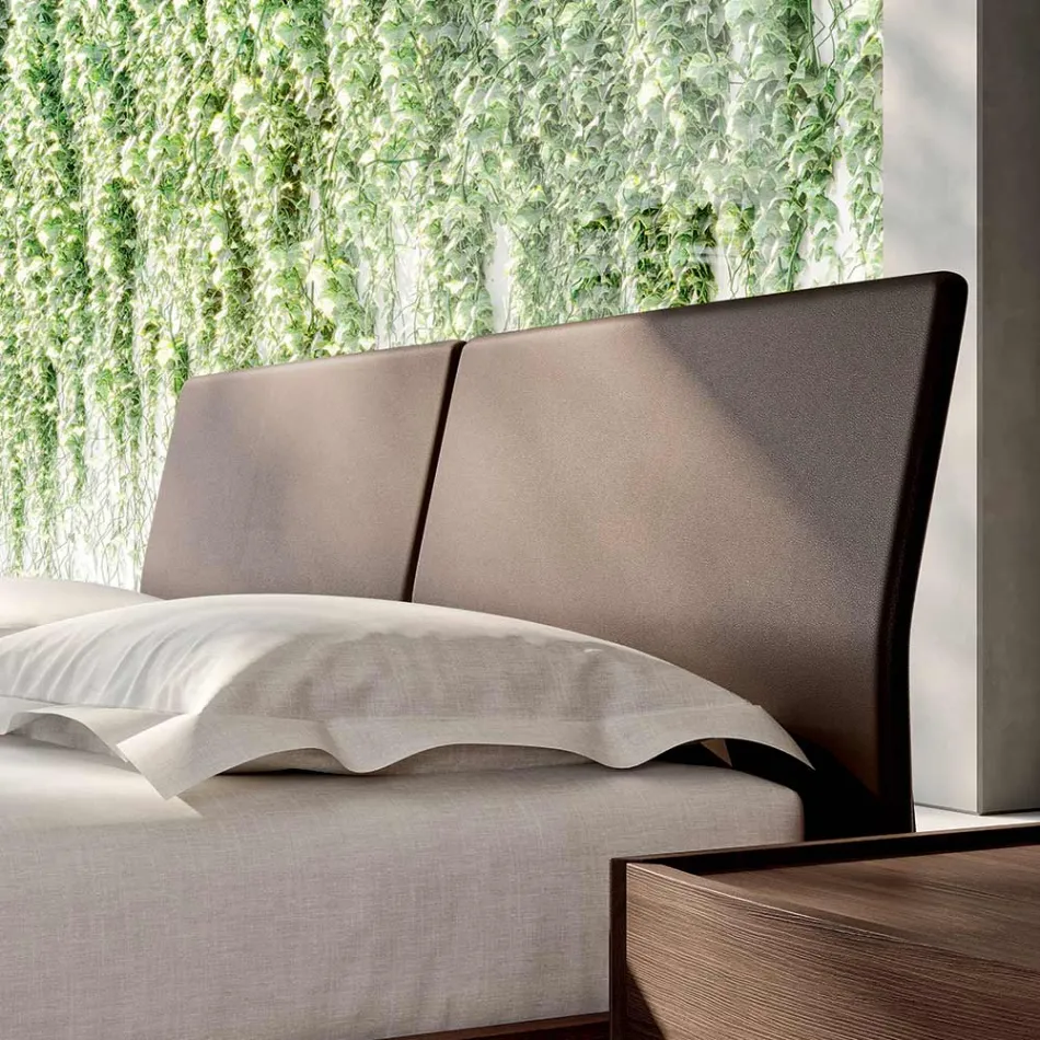 Camera da Letto Matrimoniale a 4 Elementi Realizzata in Italia di Lusso - Gamma Viadurini