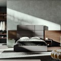 Camera da Letto Matrimoniale a 5 Elementi Made in Italy di Lusso - Smeraldo