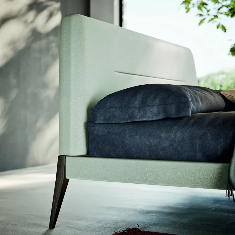 Camera da Letto Matrimoniale a 5 Elementi Stile Moderno Made in Italy - Octavia Viadurini