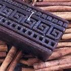 Candela Artigianale Profumata alla Cannella Rettangolare Made in Italy - Alissa Viadurini