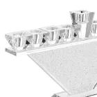Candelabro in Cristallo Pregiato Design a 9 Fiamme di Lusso Italiano - Wanni Viadurini