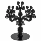 Candelabro tall design rinascimentale, 5 braccia in plexiglass Aragona Viadurini