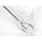 Carrello da Cucina 4 Ruote in Plexiglass Trasparente o con Legno - Magimbo Viadurini