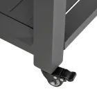 Carrello da Esterno in Alluminio Verniciato di Diverse Finiture - Hotel Viadurini