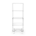 Carrello Portaoggetti da Cucina in Plexiglass Made in Italy - Ercolano