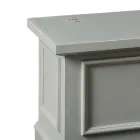 Cassapanca con Struttura in Pioppo Massiccio Made in Italy - Dievis Viadurini