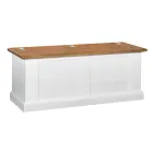 Cassapanca in Legno Impiallacciato e Diverse Finiture Made in Italy - Hermod Viadurini