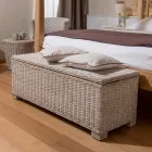 Cassapanca Outdoor in Fibra Naturale di Kubù – Nogitsune Viadurini