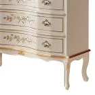 Cassettiera Stile Classico in Legno con 3 Cassetti Made in Italy - Elegant Viadurini