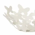 Centrotavola di Design in Ferro Bianco, Beige o Avorio Made in Italy – Leida Viadurini