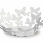 Centrotavola di Design in Ferro Bianco, Beige o Avorio Made in Italy – Leida Viadurini