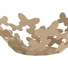 Centrotavola di Design in Ferro Bianco, Beige o Avorio Made in Italy – Leida Viadurini