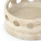 Centrotavola/Svuotatasche in Marmo Satinato Made in Italy - Hinata Viadurini