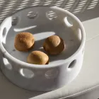 Centrotavola/Svuotatasche in Marmo Satinato Made in Italy - Hinata Viadurini