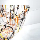 Cestino Portapane Plexiglass Multicolor Design Made in Italy - Multibread Viadurini