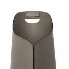 Cesto porta pellet da interno in cuoio 15 Kg di design Sapel Viadurini