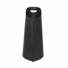 Cesto porta pellet da interno in cuoio 15 Kg di design Sapel Viadurini
