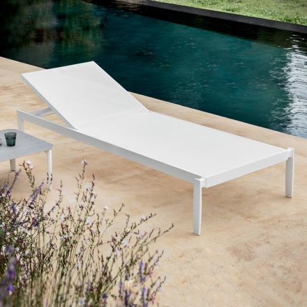 Chaise Longue da Giardino con o senza Materassino di Alta Qualità - Filomenalet Viadurini