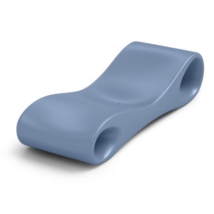 Chaise Longue da Giardino in Polietilene Colorato Made in Italy - Flores Viadurini