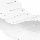 Chaise longue di design in plexiglass trasparente Josue made in Italy Viadurini
