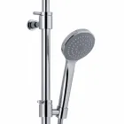 Colonna Doccia con Deviatore e Soffione Quadrato Made in Italy - Silver Viadurini