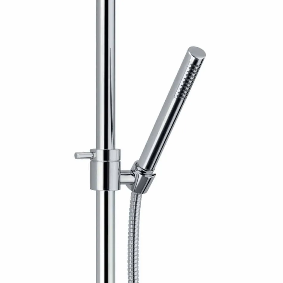Colonna Doccia con Miscelatore Termostatico in Ottone Made in Italy - Gallo Viadurini