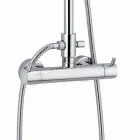 Colonna Doccia con Miscelatore Termostatico in Ottone Made in Italy - Gallo Viadurini