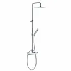 Colonna Doccia con Miscelatore Termostatico in Ottone Made in Italy - Gallo Viadurini