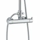 Colonna Doccia con Miscelatore Termostatico in Ottone Made in Italy - Gallo Viadurini